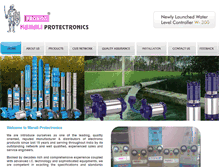 Tablet Screenshot of manaliprotectronics.com